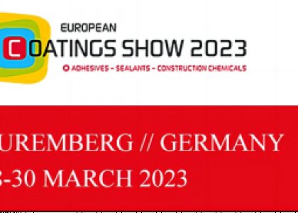 展會(huì)邀請(qǐng) | 歐洲涂料展覽會(huì) ECS2023